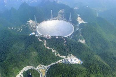 Five Hundred Meter Aperture Spherical Telescope