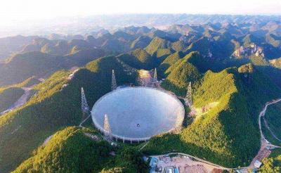 Five hundred meter Aperture Spherical Telescope