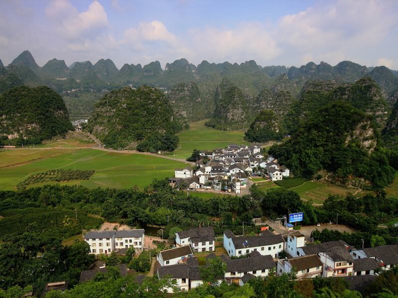 Forest of Ten Thousand Peaks in Guizhou, China