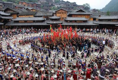 Xijiang Qianhu Miao Village