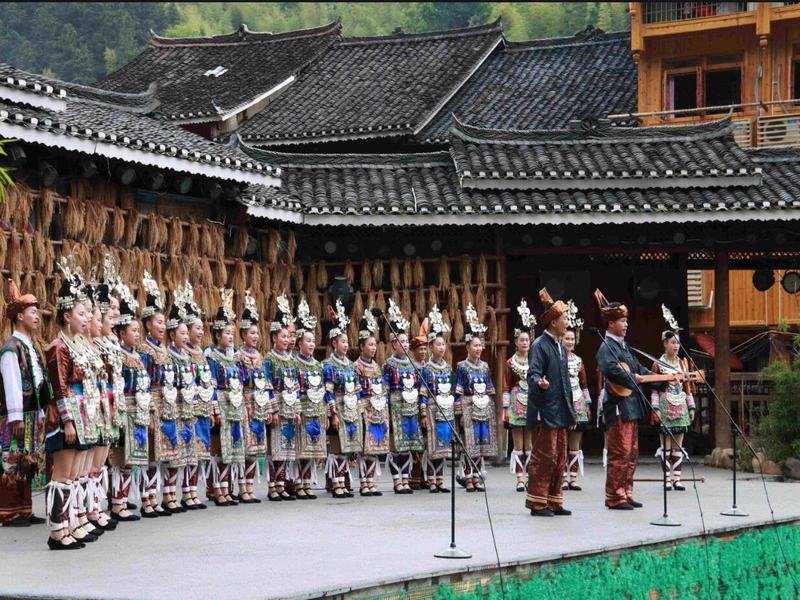 Zhaoxing Dong Village Guizhou China