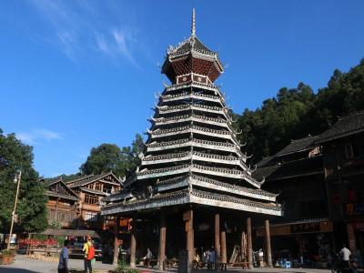 The Drum Town at Zhaoxing Dong Village